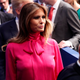 Republican nominee Donald Trump’s wife, Melania Trump, walks away after the second presidential debate at Washington University in St. Louis on Oct. 9, 2016.
RICK WILKING/AFP/Getty Images